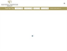 Tablet Screenshot of bighornmeadows.com
